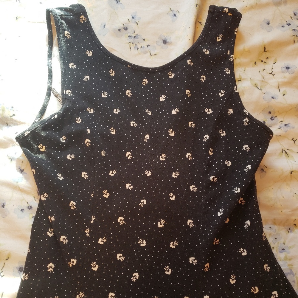 Forever21 floral low back dress